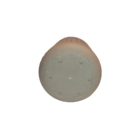 Vaso de Planta Pequeno em Madeira|Plástico 18x15,4cm Cinza Sustentável Cinza Petra Tronco Evo Design